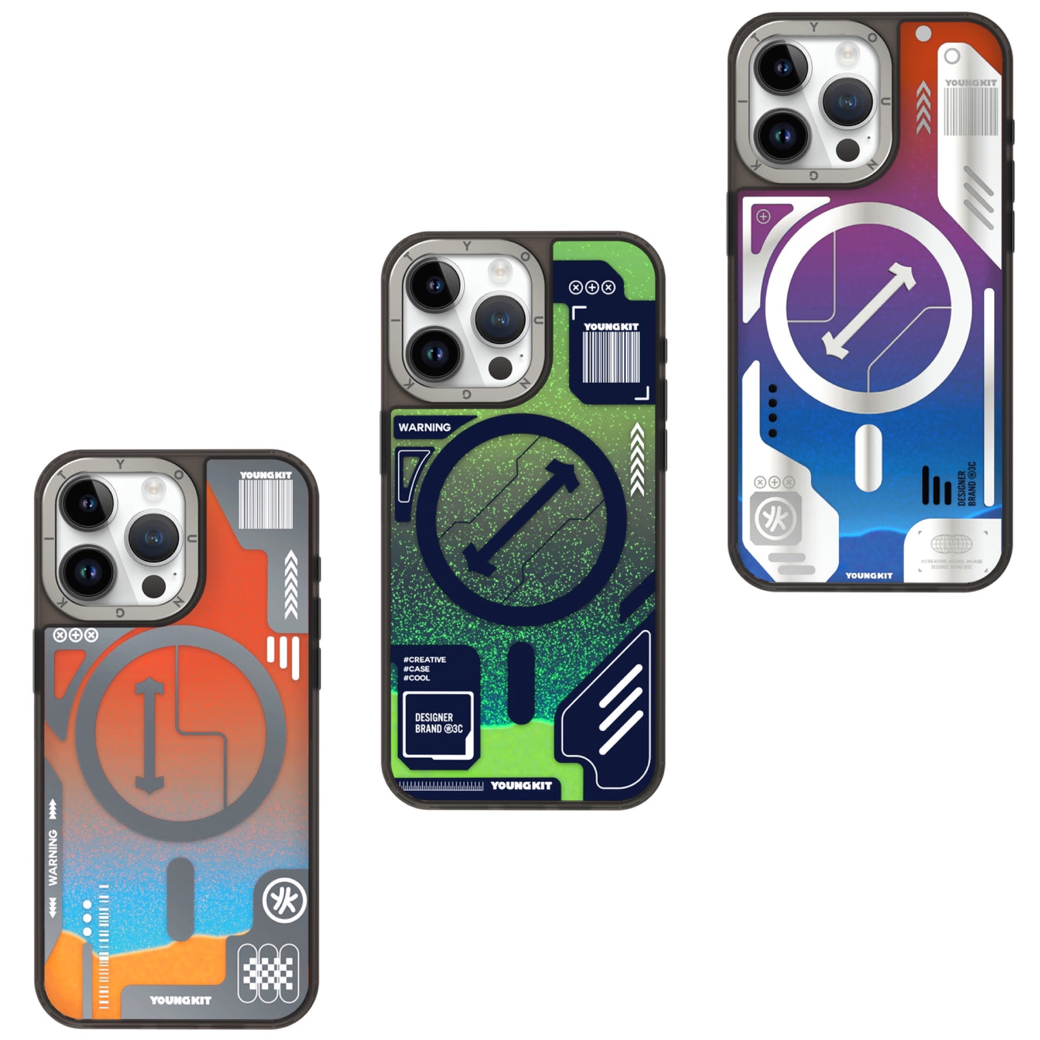 قاب یانگ کیت Youngkit Galactic Quicksand Magsafe Series Iphone